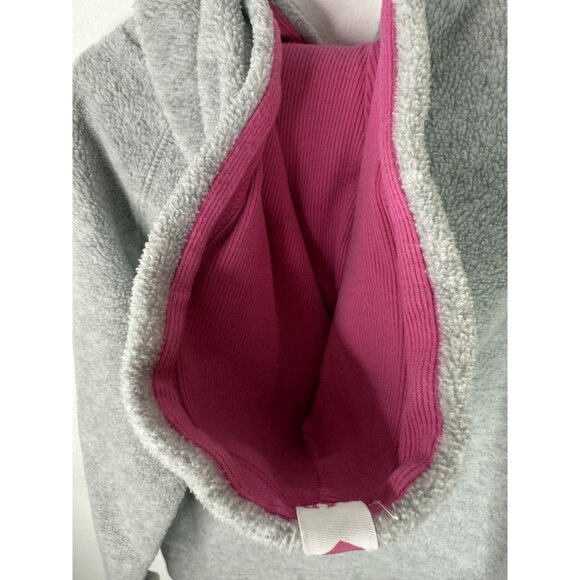 Girls GAP Grey and Pink Sweatshirt - Size 6-7 - Picture 6 of 8